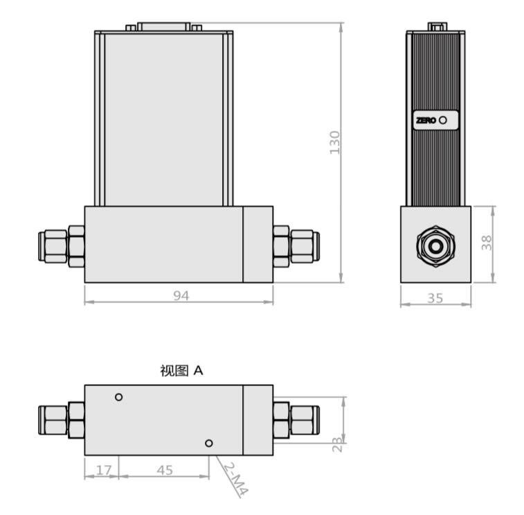 ACU10FA-MM質量流量計